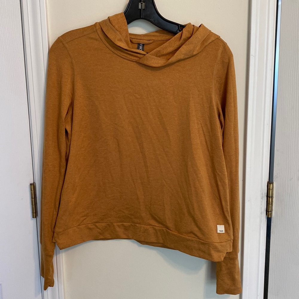 Women’s Vuori Halo Essential Hoodie - Flax Heather - Small